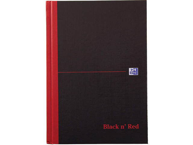 Black n' Red&trade; Notebook,A5,Flexible,Case 400110530