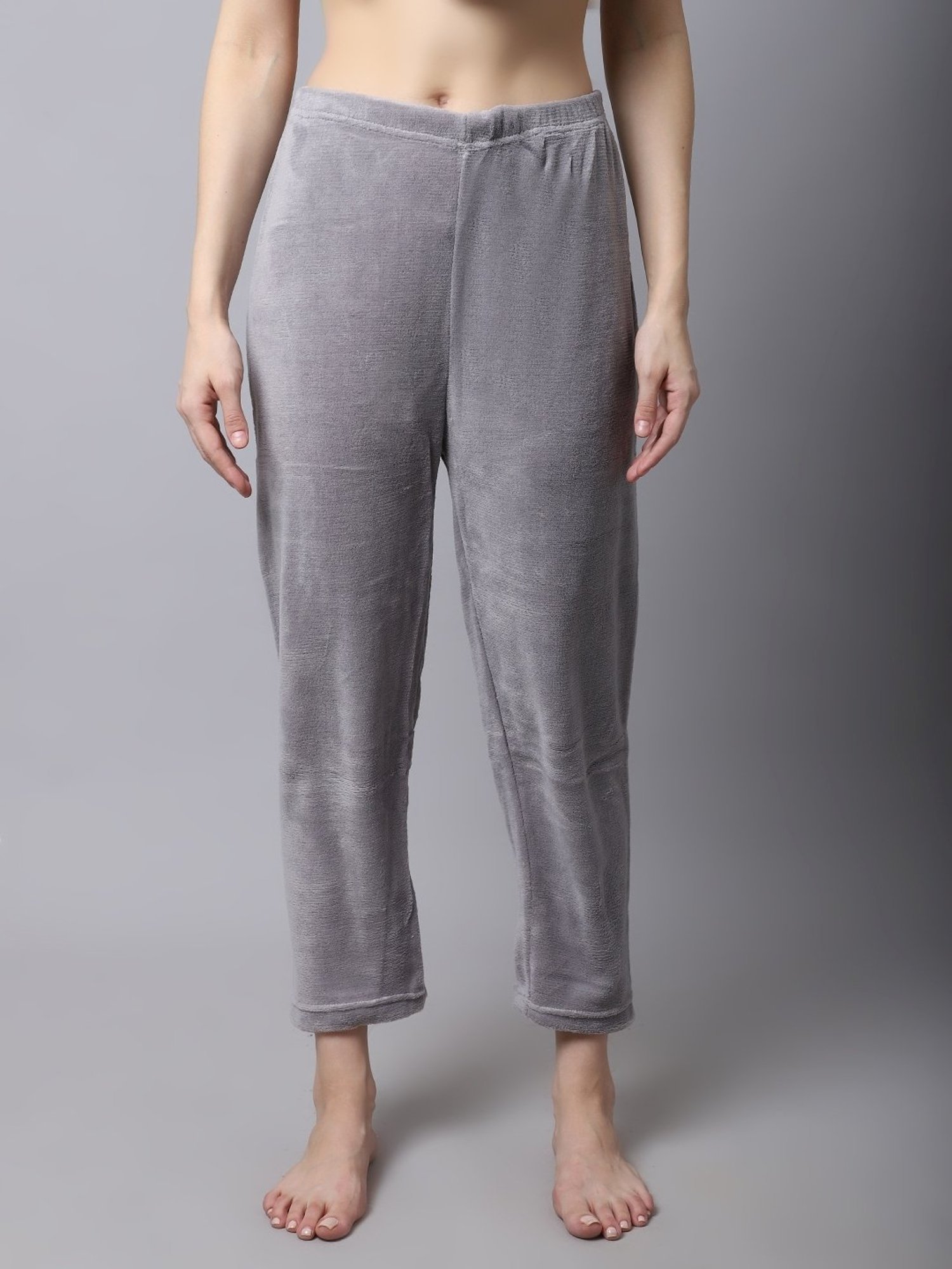 Tag 7 Grey Regular Fit Lounge Pants