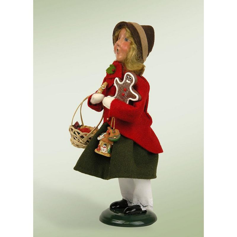 Byers Choice 9.5 Festive Seasons Gingerbread Family Girl Christmas Figure