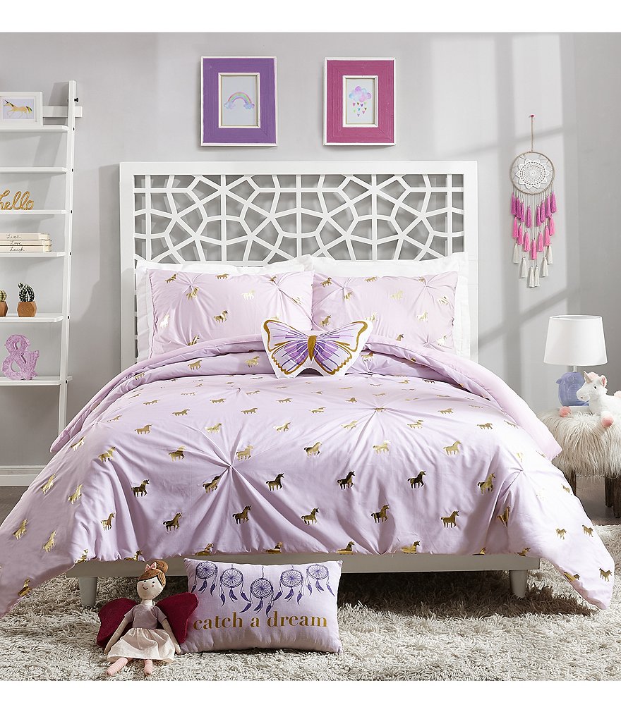 Jessica Simpson Kids Fiona Unicorn Comforter Set