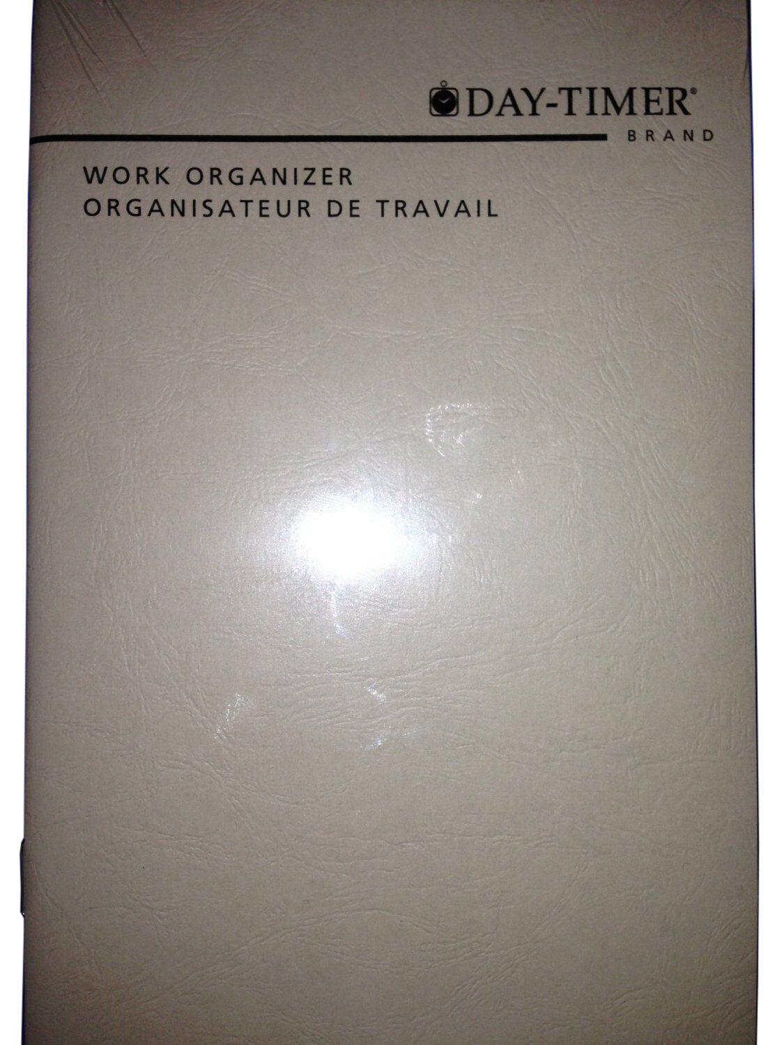 Day-timer Work Organizer 5" x 8 1/2" (127x216mm)
