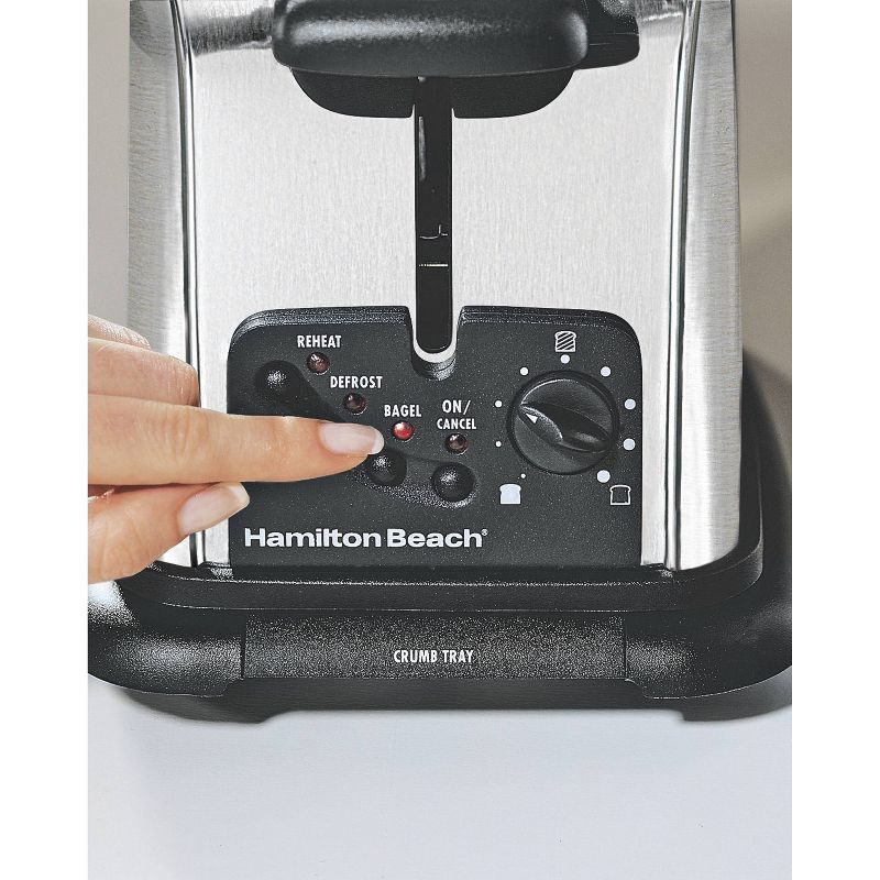 Hamilton Beach 2-Slice Toaster - Silver