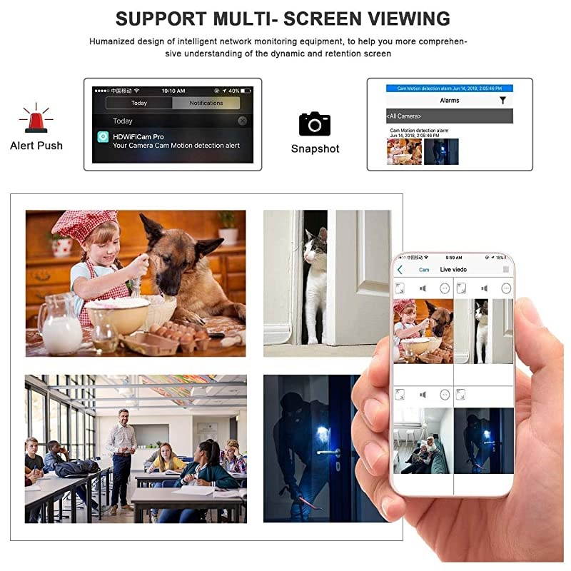 Camera Charger WiFi,USB Spy Camera Charger,Spy Cameras Wireless 1080P HD Live Streaming with App, Nanny Cam Motion Activated, with 32GB MicroSD Card Class 10