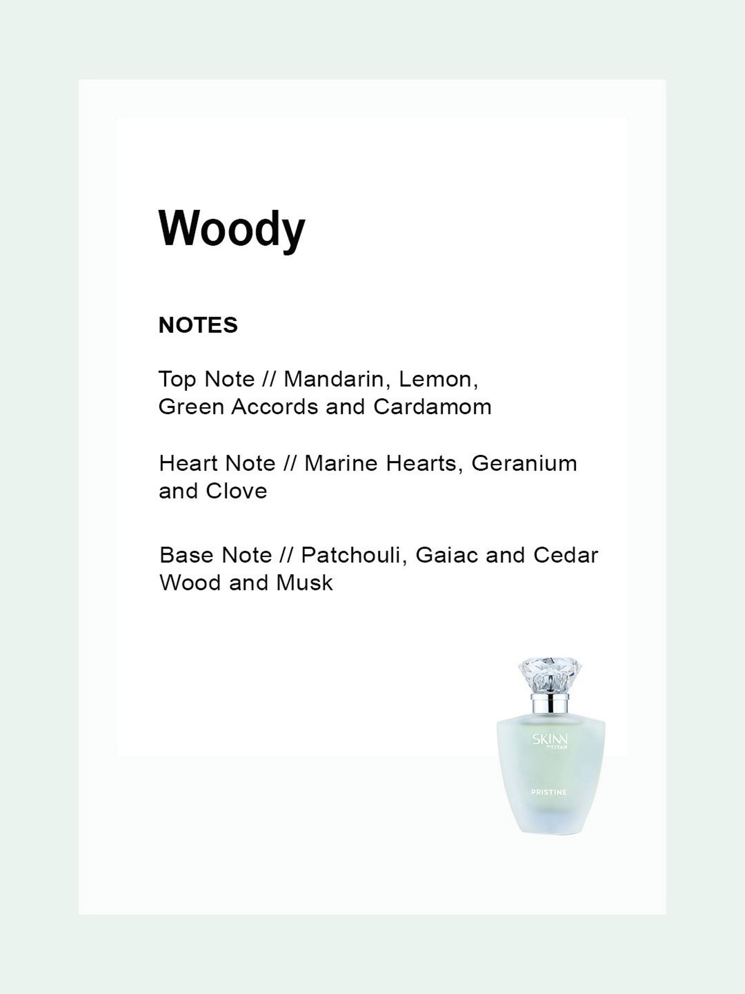 Skinn by Titan Pristine Perfume - 50 ml