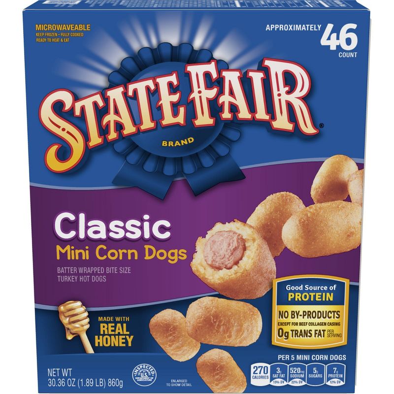 State Fair Mini Corn Dogs - 30.36oz/46ct