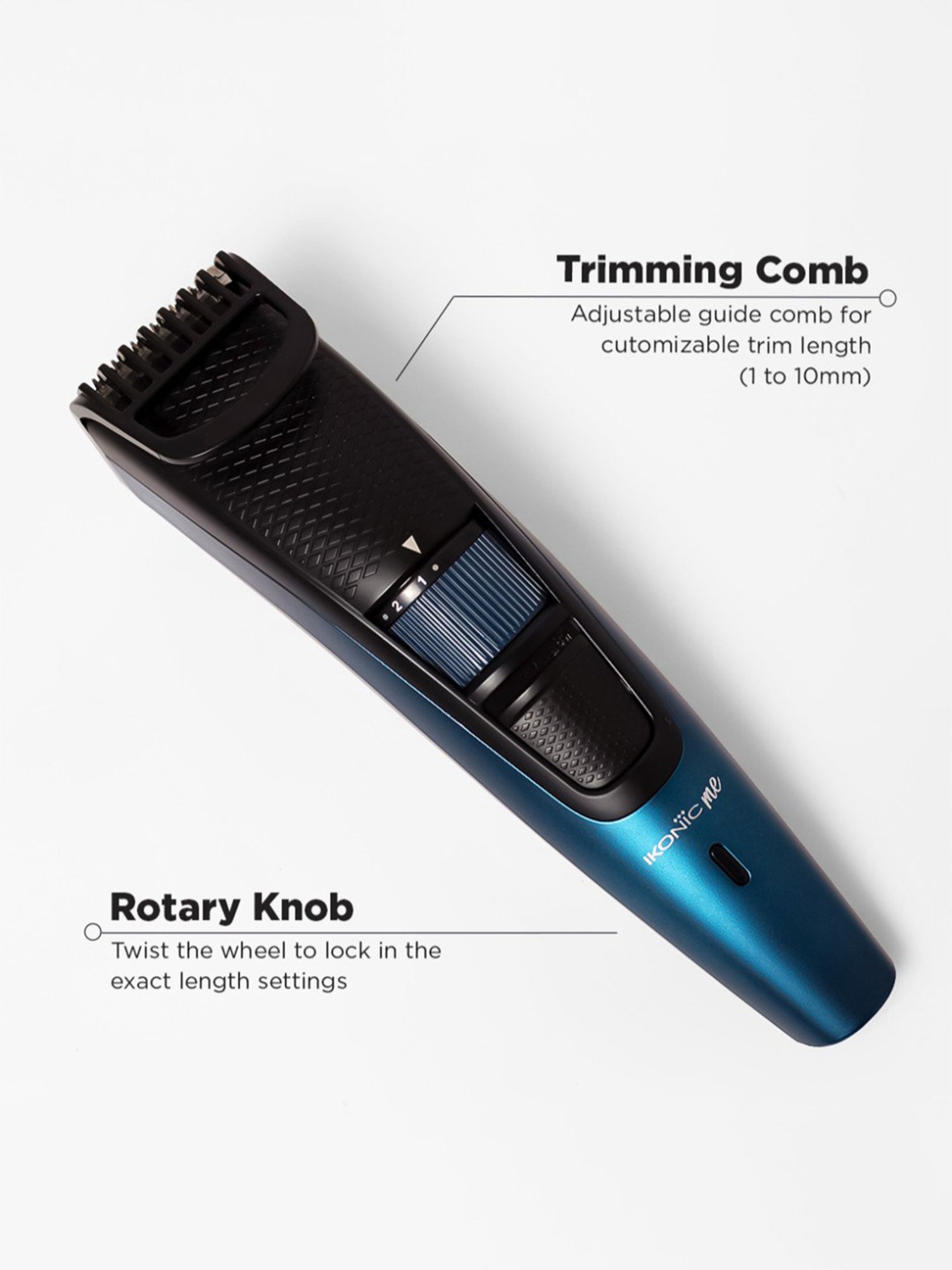 Ikonic Me Groom and Trim Trimmer - Blue
