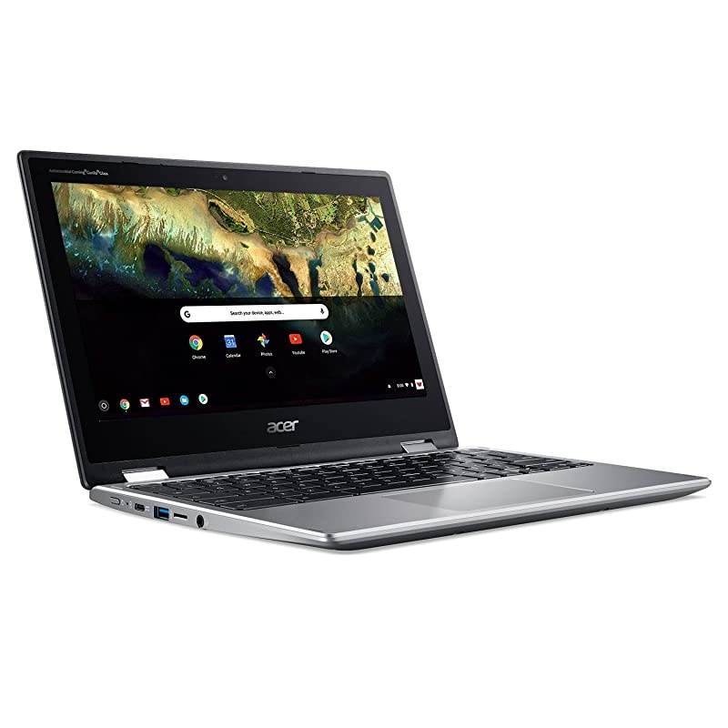 Chromebook Spin 11 CP311-1H-C5PN Convertible Laptop, Celeron N3350, 11.6" HD Touch, 4GB DDR4, 32GB eMMC, Google Chrome