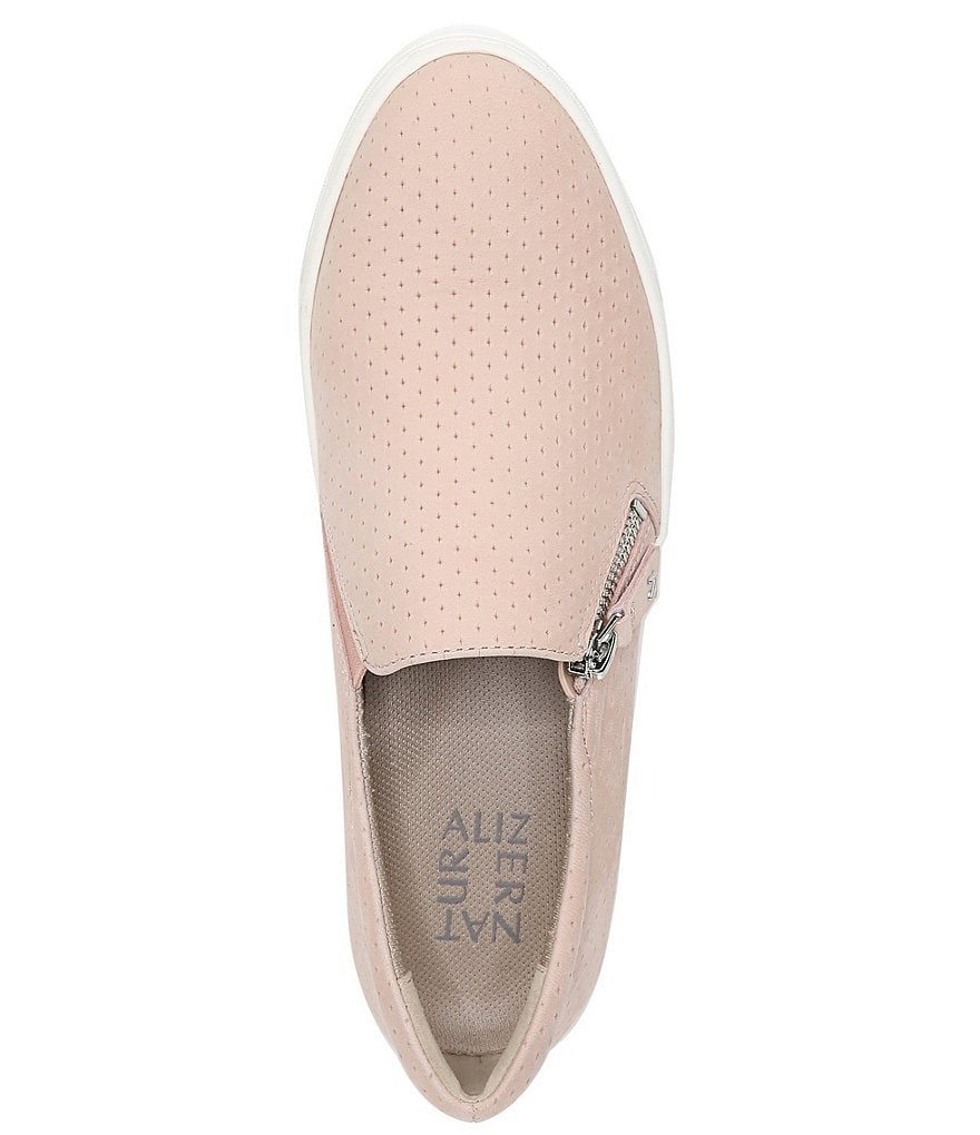 DKNY Eli Leather Logo Hardware Strap Loafers