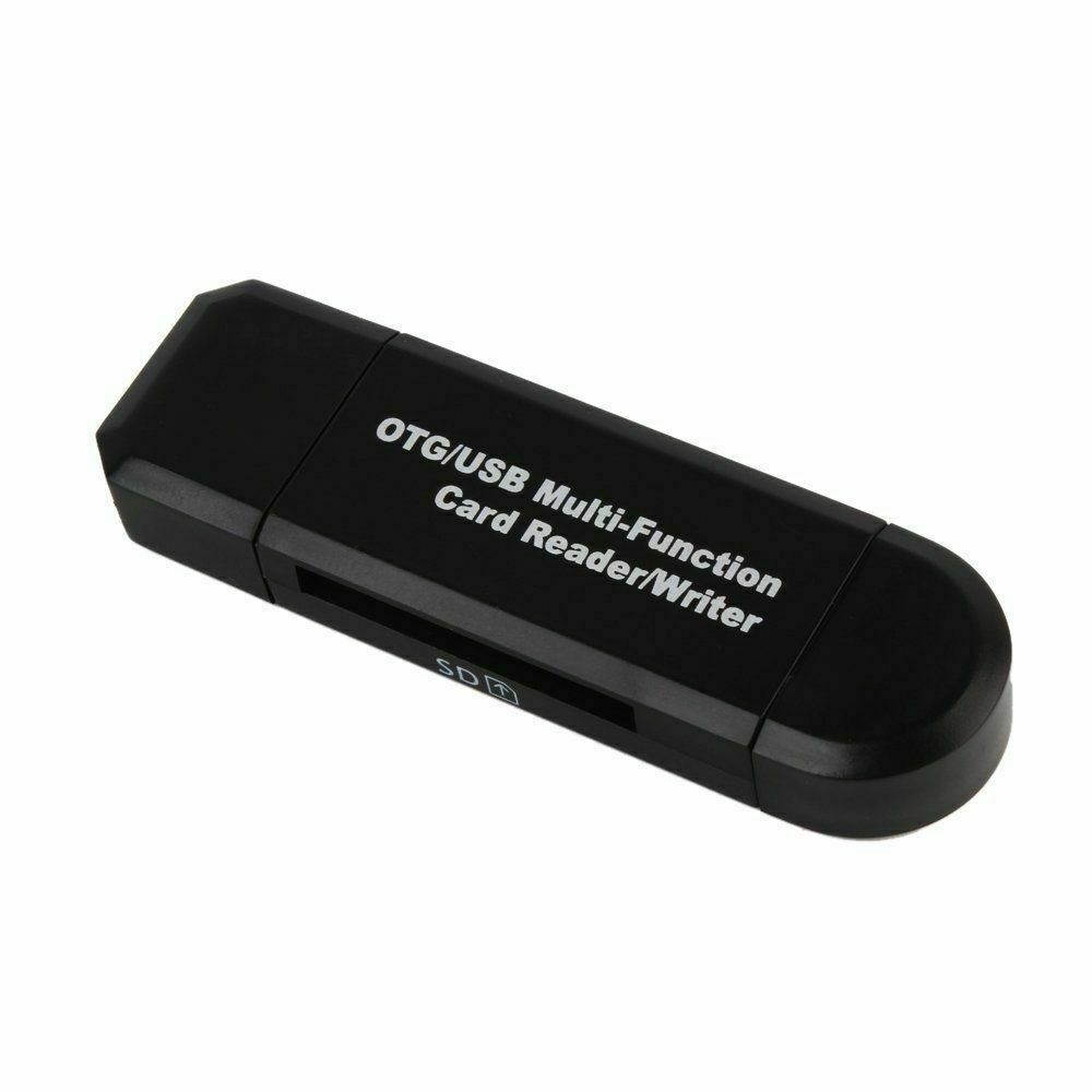 Micro USB OTG to USB 2.0 Adapter SD/Micro SD Card Reader With Standard USB Male