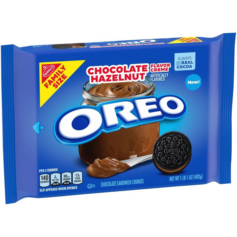 Chocolate Hazelnut Oreo Family Size - 17oz