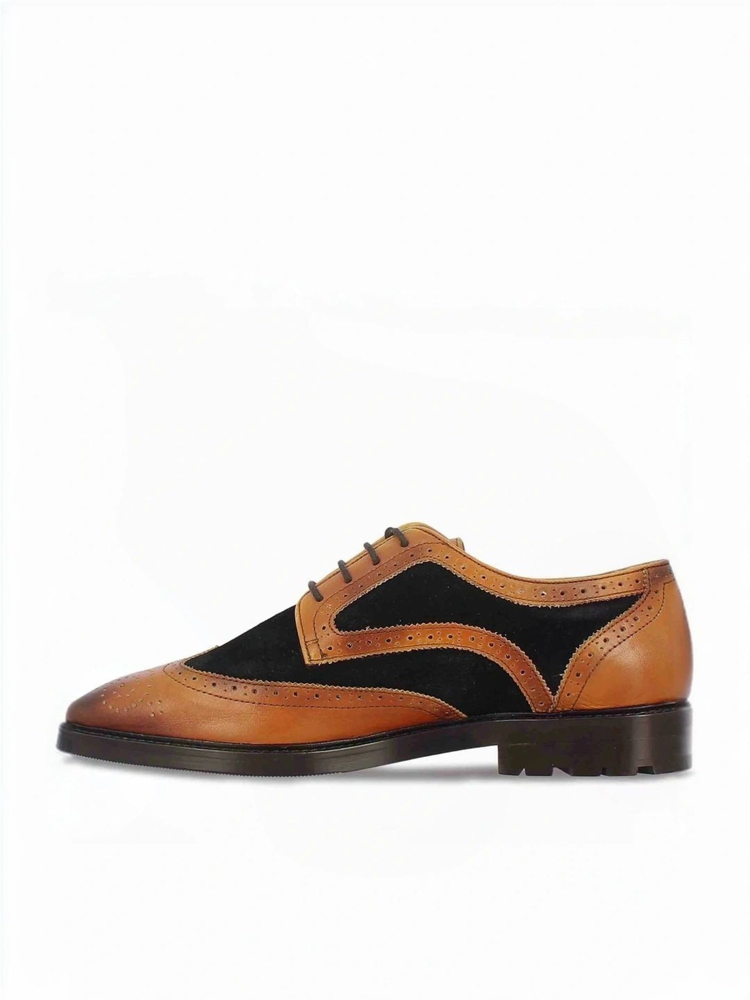 Saint G Men's Bernard Tan Brogue Shoes