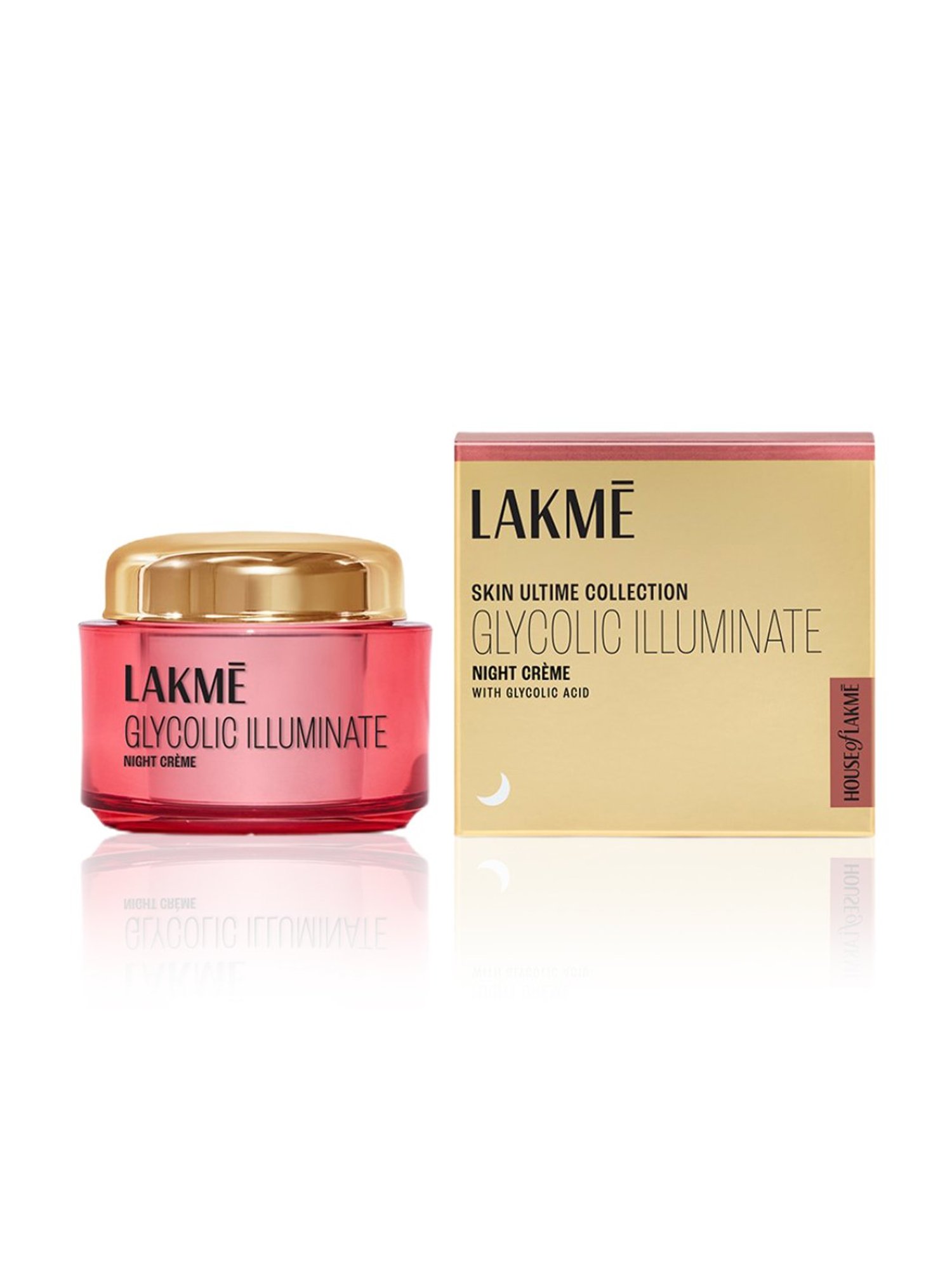 Lakme Skin Ultime Collection Glycolic Illuminate Night Cream - 15 gm