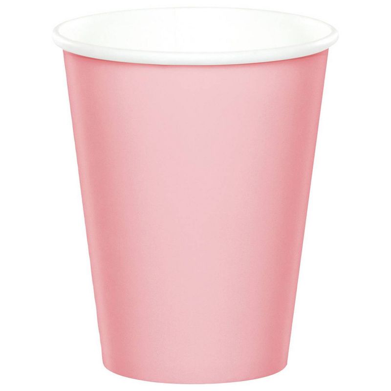 245pk Party Supplies Kit Light Pink