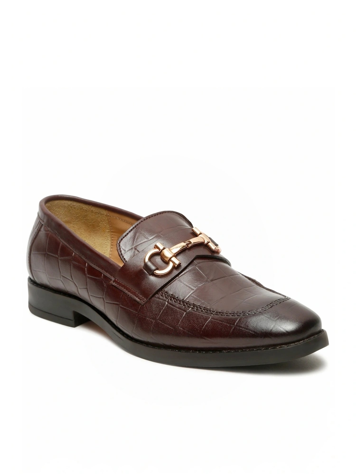 Teakwood Leathers Men's Brown Casual Loafers