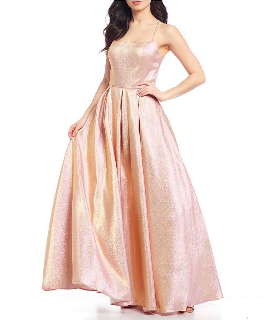 Jump Sleeveless Cowlneck Sheath Satin Dress