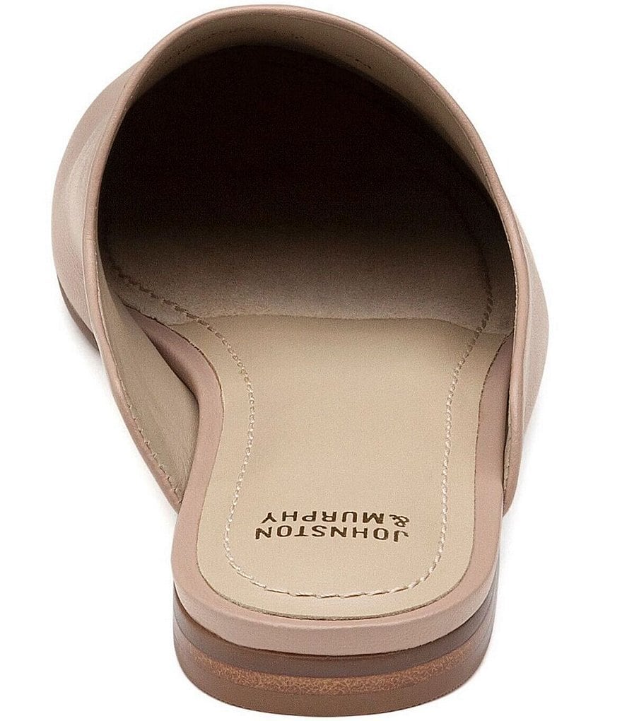 Jack Rogers Blair Pointed Toe Bow Leather Flats