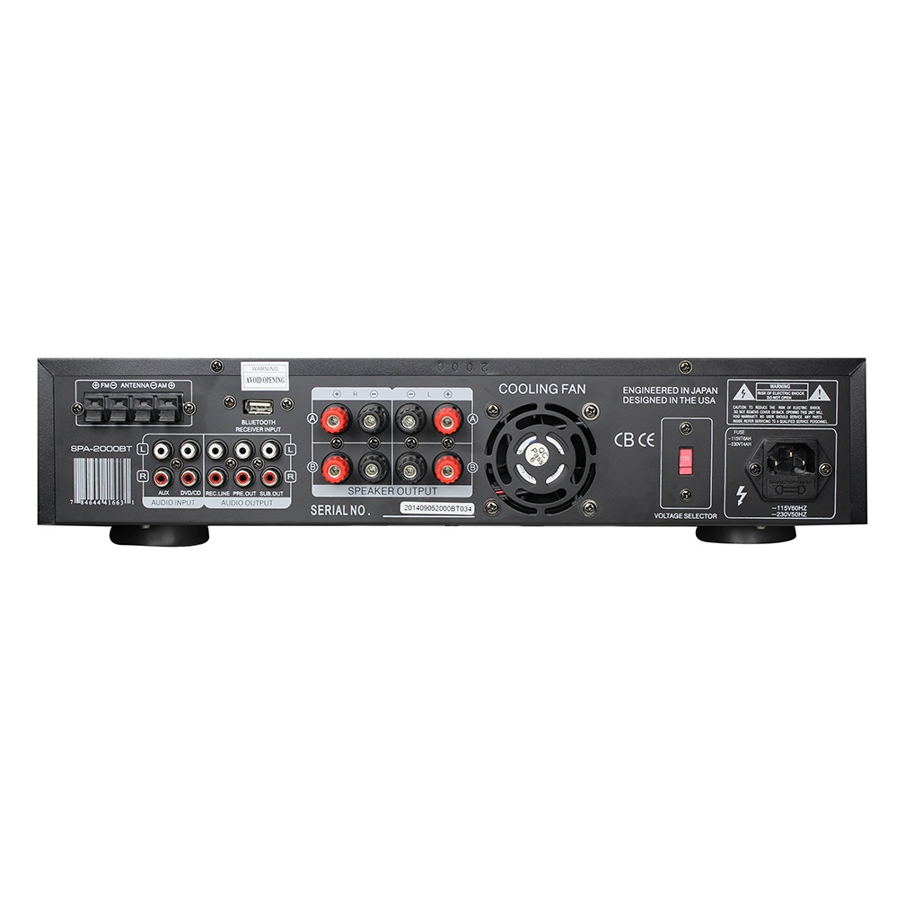 Nippon Studio Z Hyprid Amplifier Tuner/USB 2000W Max