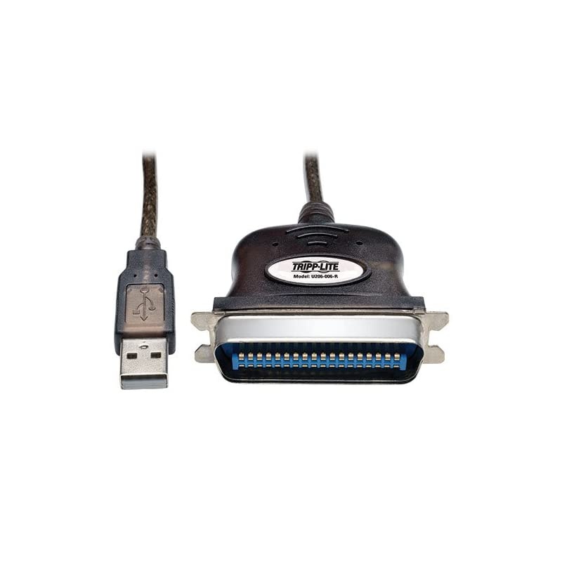 USB to Parallel Printer Cable (USB-A to Centronics 36-M) 6-ft. (U206-006-R)