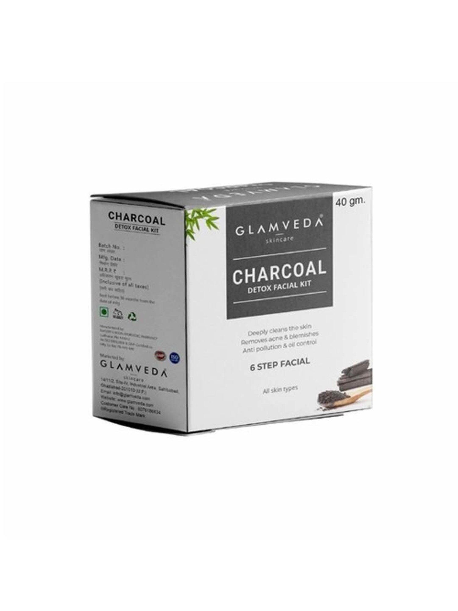 Charcoal Detox  Facial Kit