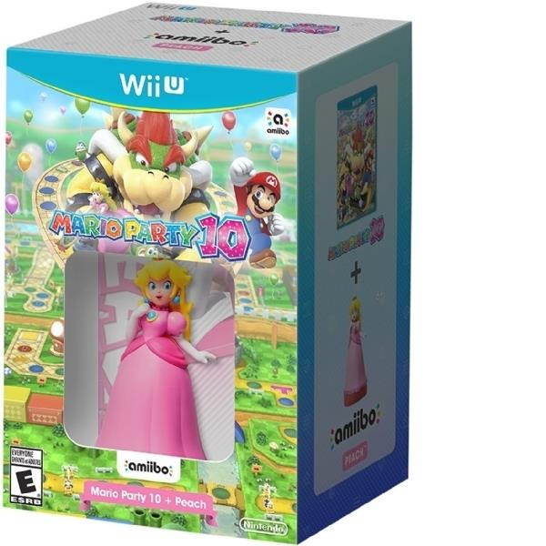 MarioParty10 Peach amiibo WiiU