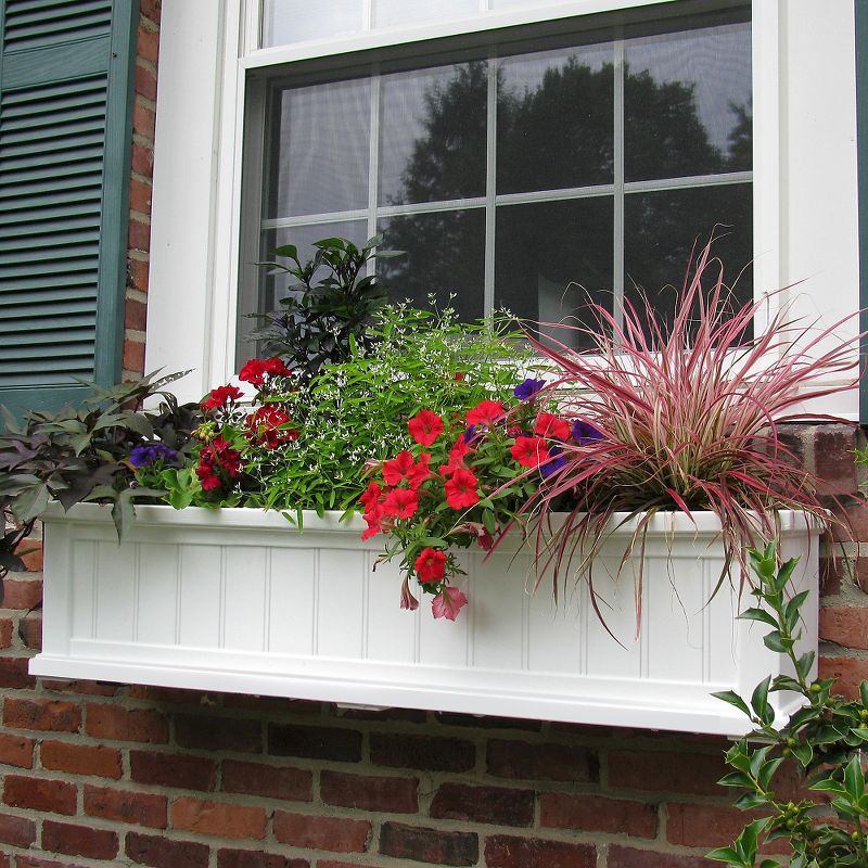 AquaSavTM Oxford Window and Deck Planter, 30" - PRIDE GARDEN PRODUCTS
