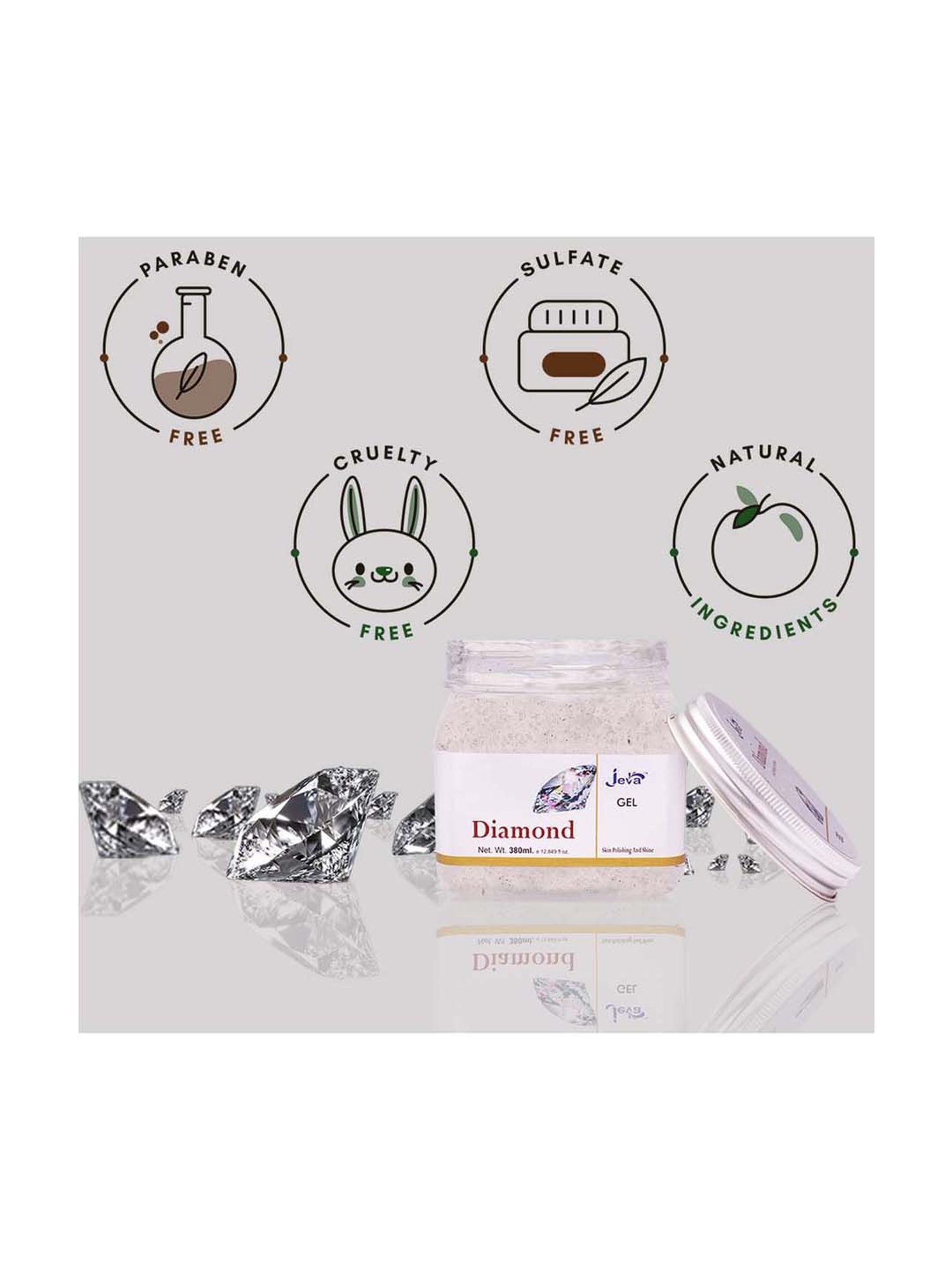 Diamond Skin Polishing Gel - 380 ml