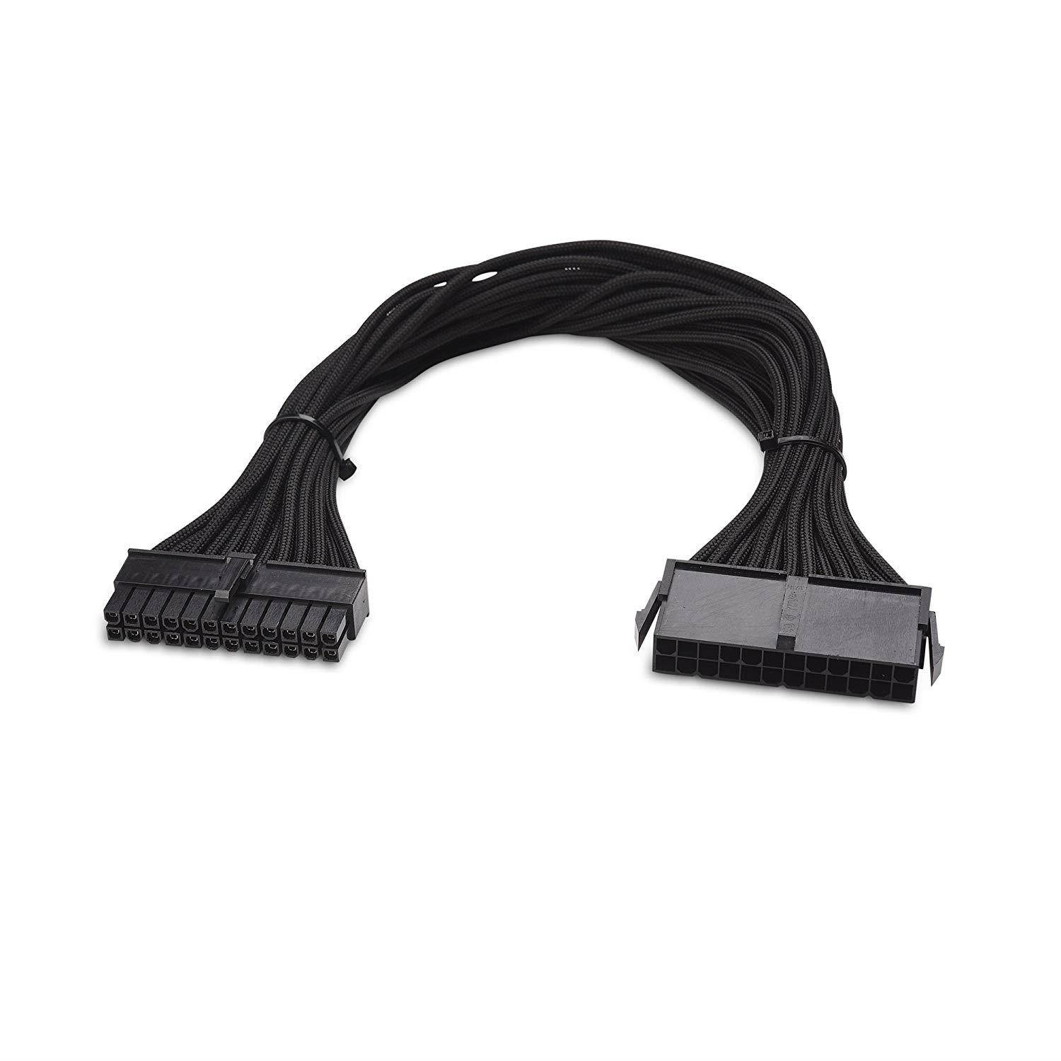 Cable Matters ATX 24 Pin Motherboard Cable (Motherboard Power Cable/Motherboard Extension Cable) - 12 Inches