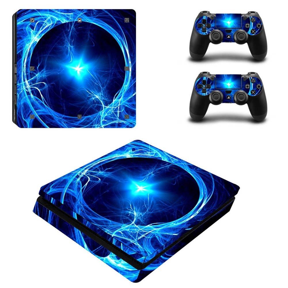 PS4 Slim Game Machine Accessories Stickers PVC Material with Breathable No Air Bubbles