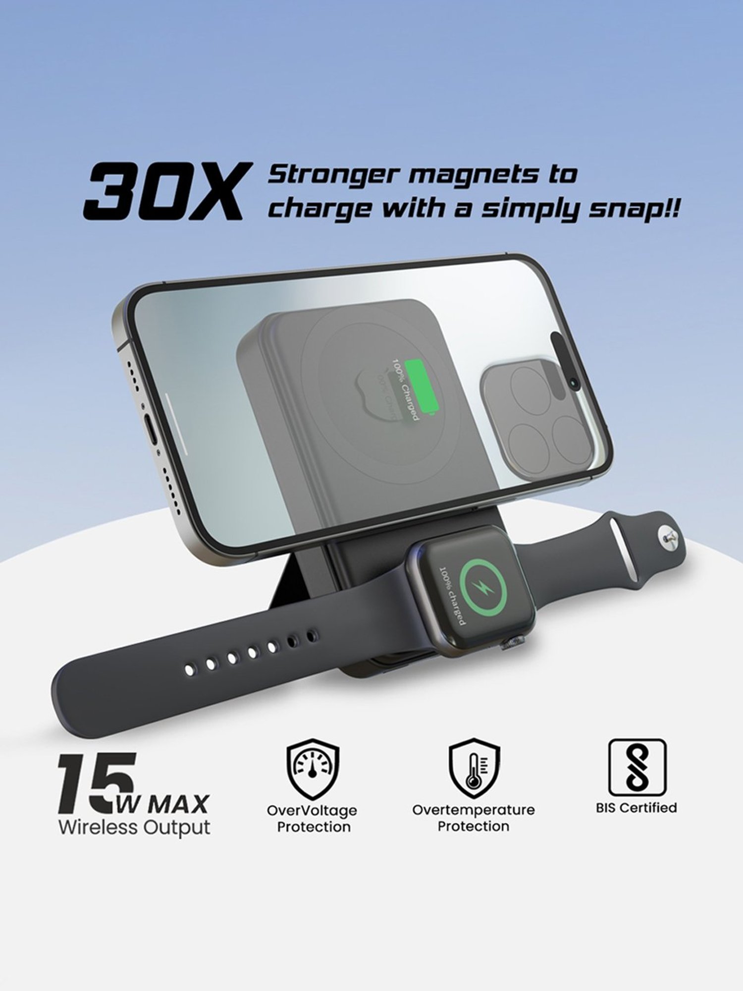 EVM Enmag Pro 10000 mAh Power Bank (Black)