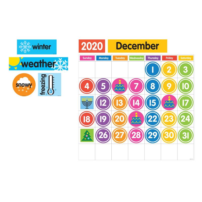 94pc Giant Magnetic Calendar Set - Dowling Magnets
