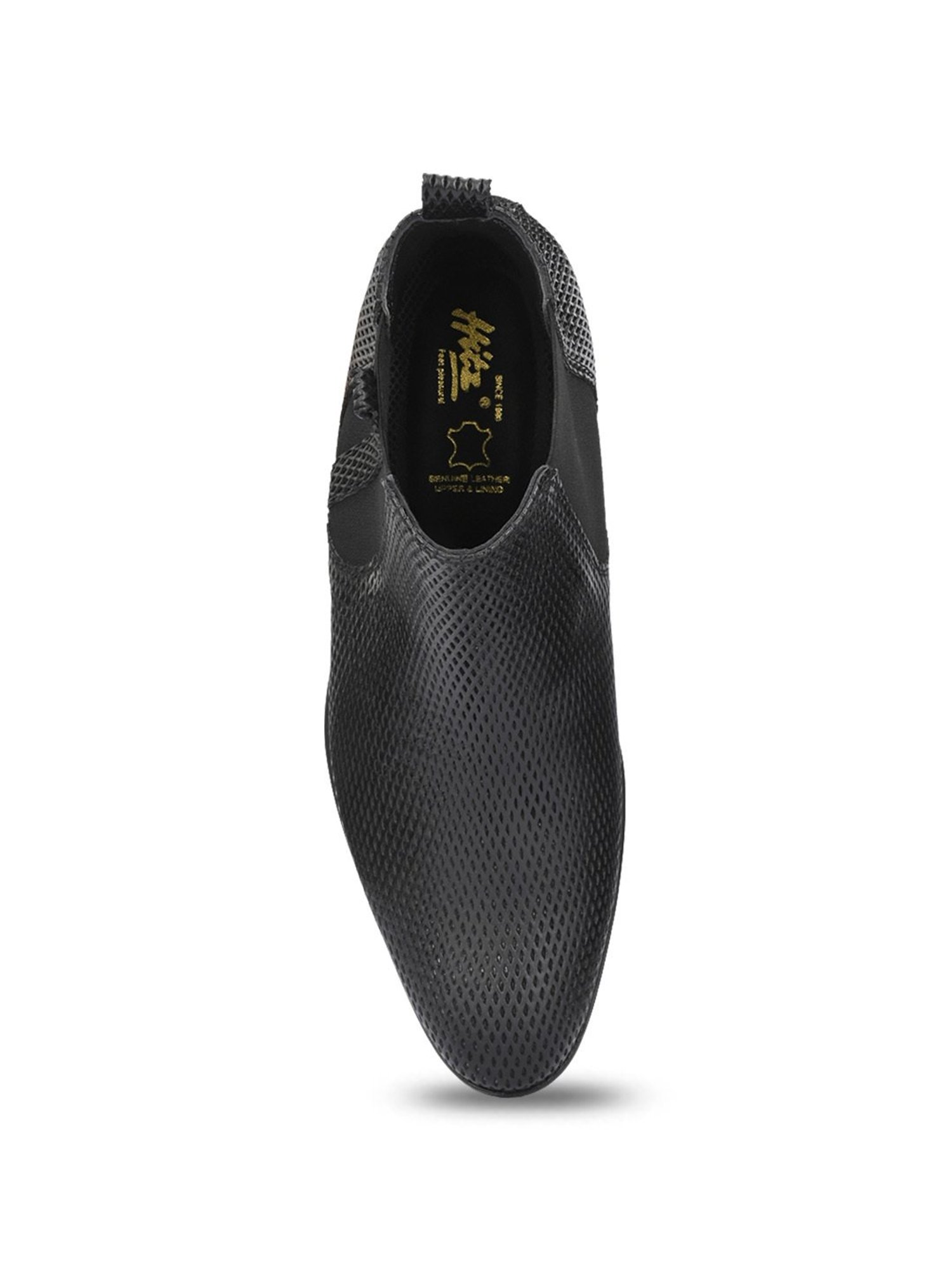 Hitz Men's Black Chelsea Boots