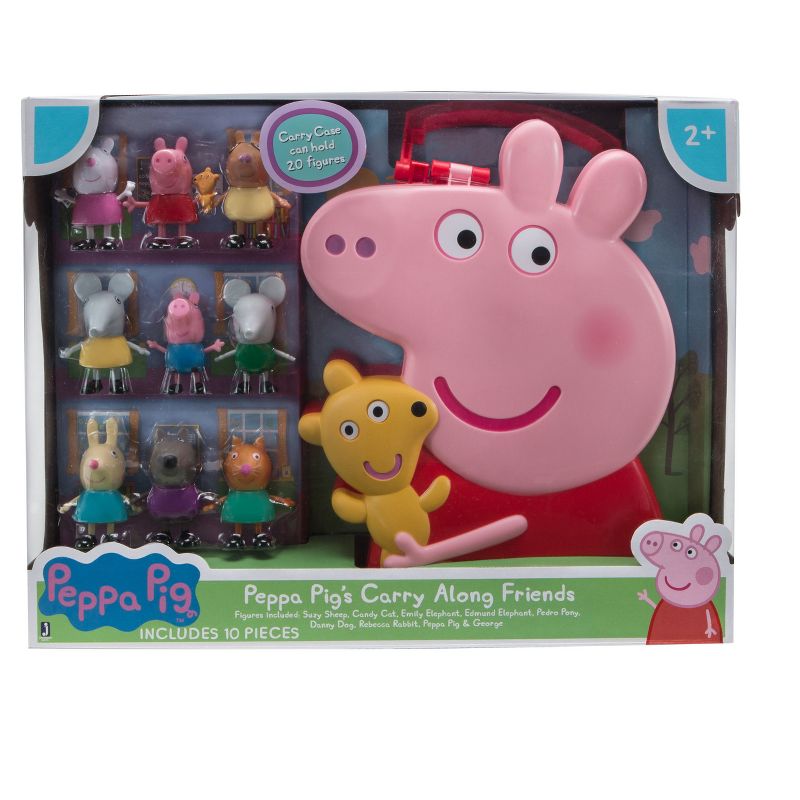 Peppa Pig Carry Along Friends - 10pc