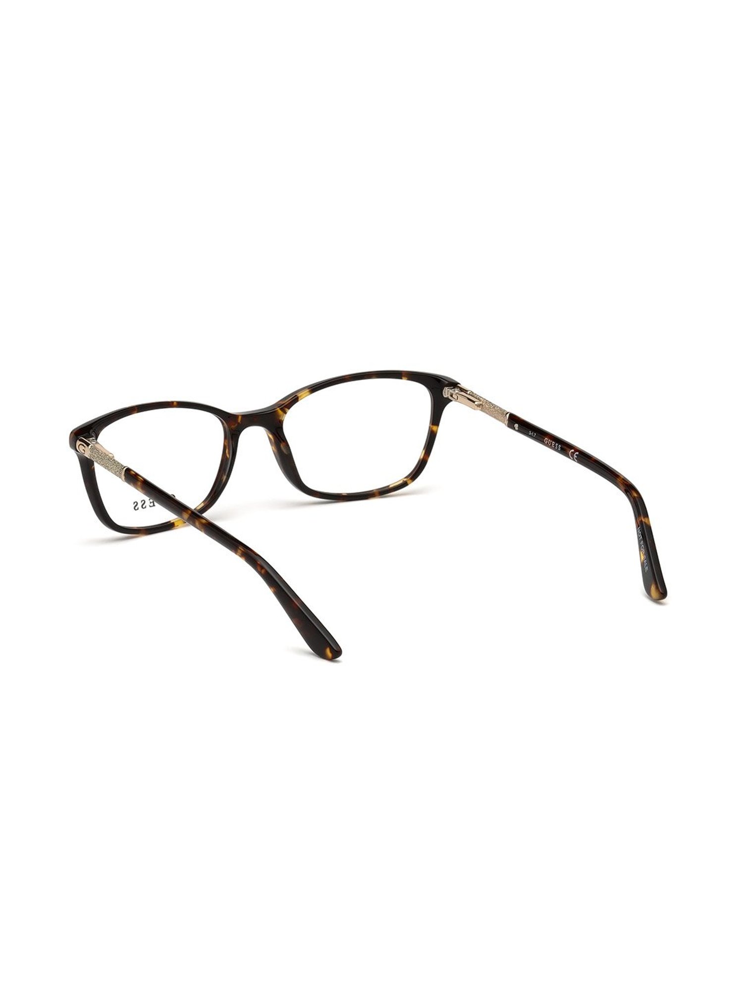 Carolina Herrera Brown Full Rim Round Eye Frame For Women