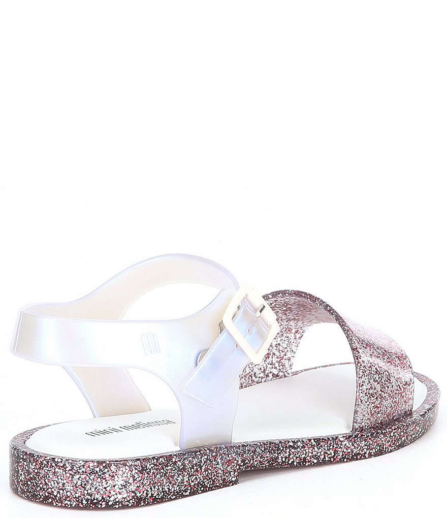 Mel By Melissa Girl's Mar Glitter Sandals (Toddler)
