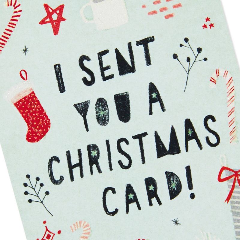 8ct Hallmark Studio Ink I Sent You a Card