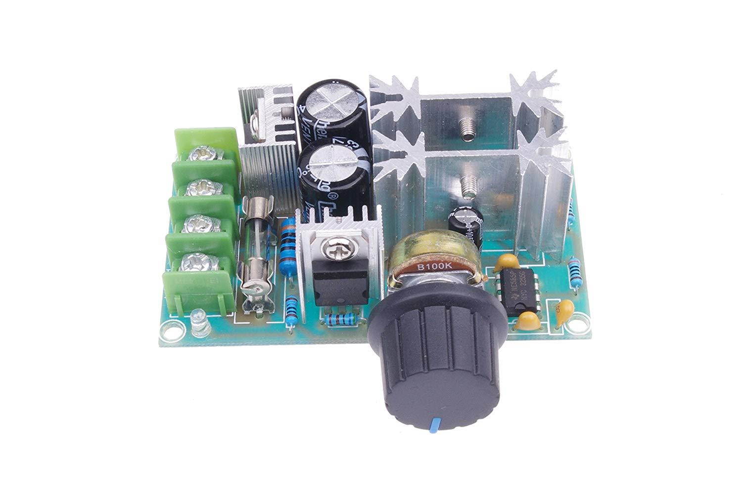 SMAKN&reg; 10V-60V DC Motor Speed Regulation Module PWM Controller 20A Motor Driver