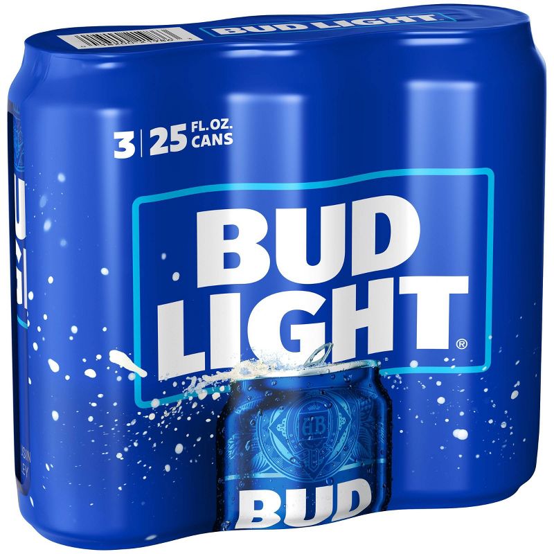 Bud Light Beer - 3pk/25 fl oz Cans
