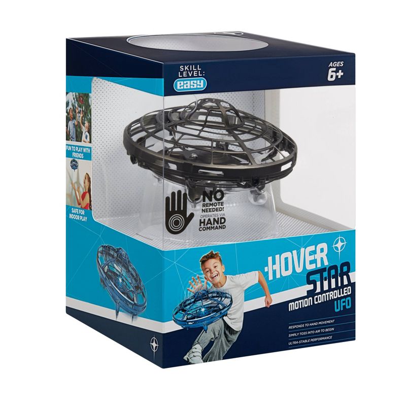 The Original Hover Star Motion Controlled UFO- Black