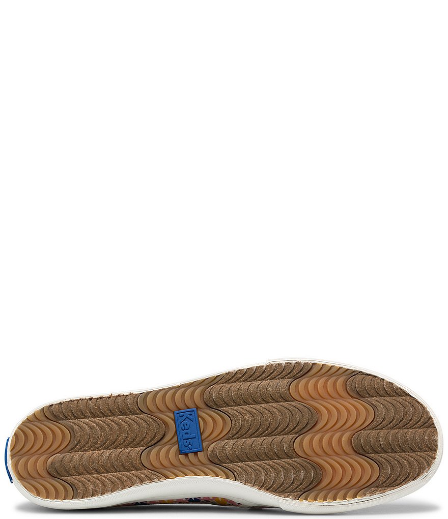 Keds Double Decker Rainbow People Print Slip-On Sneakers