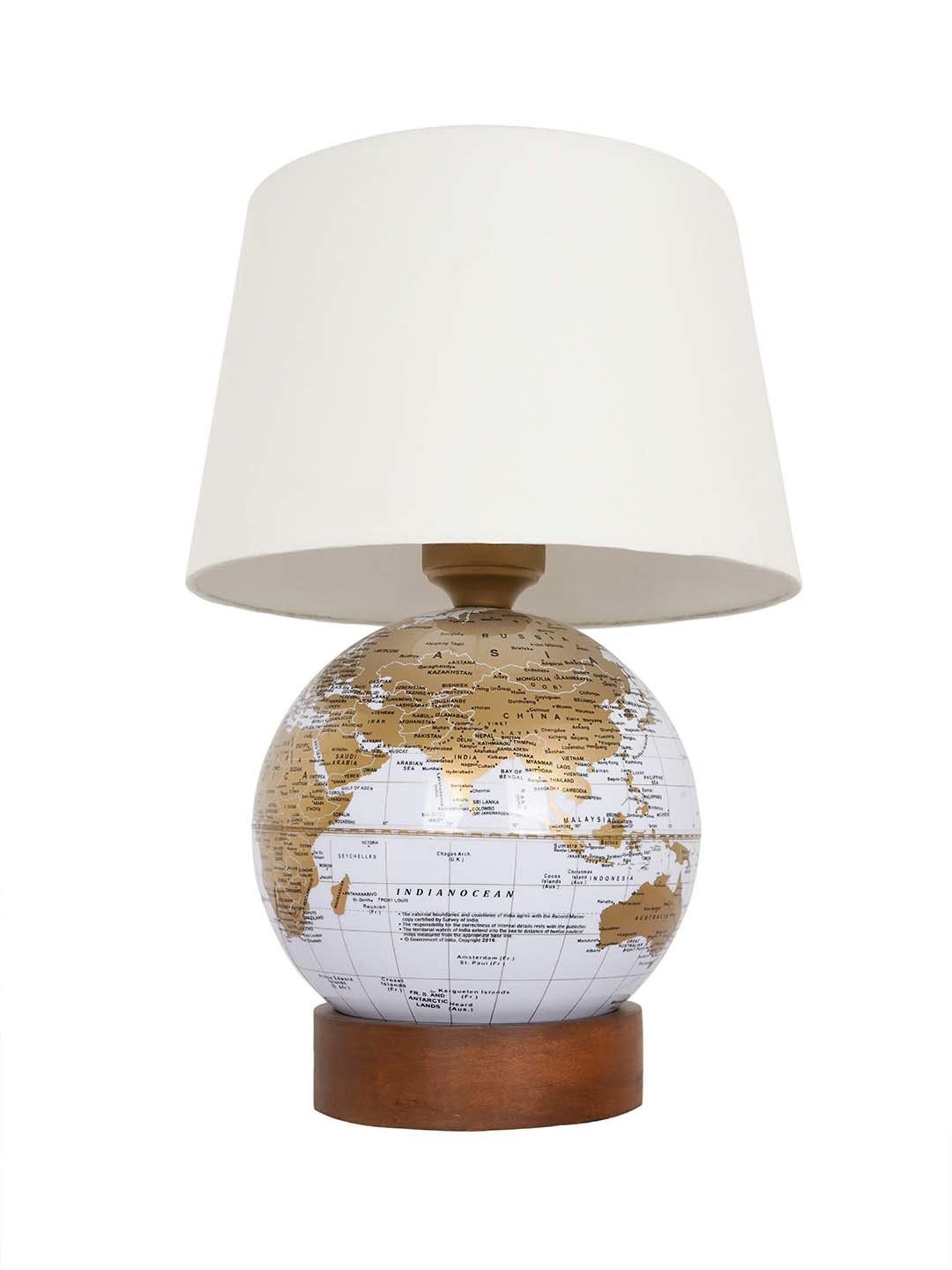 Fos Lighting Warm Lighting World Globe Table Lamp