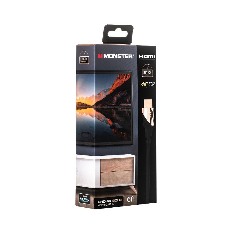 Monster 6' 4K HDMI Cable