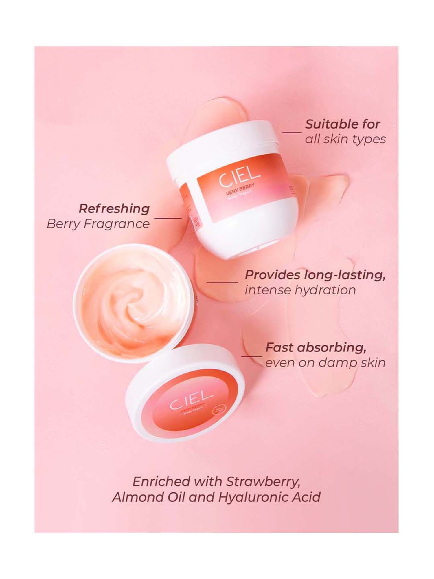 CIEL Body Yogurt (Very Berry) - 200 ml