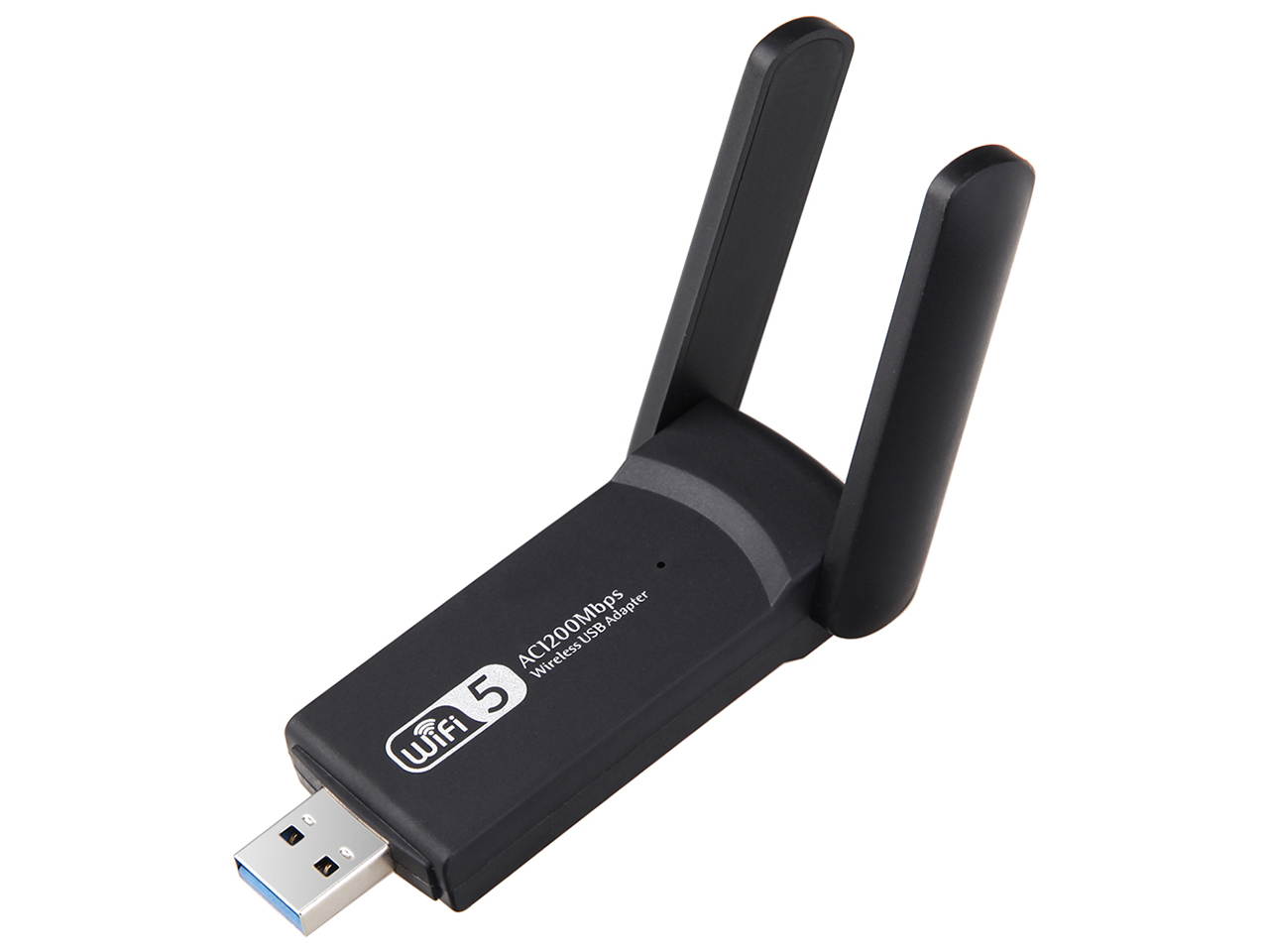 1200Mbps USB WiFi Adapter, AC1200 Dual Band Wireless USB Adapter 2.4G 5G High Gain Dual Antennas 802.11ac,Mini Wireless Network Card Supports Windows 10 8 7 Vista XP, Mac OS,Linux