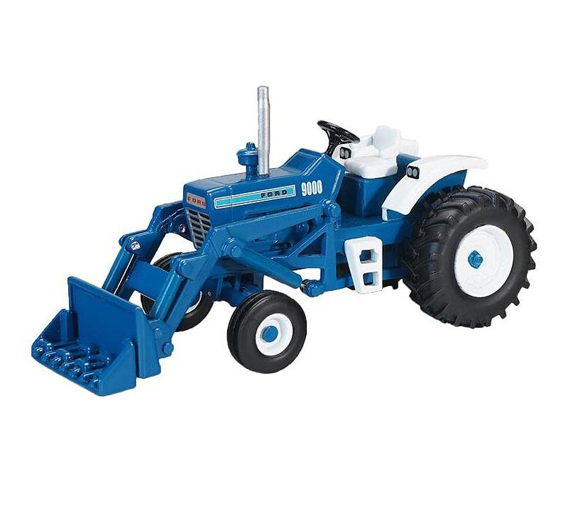 Ford 9000 Wide Front Tractor with Loader 1/64 Diecast Model by SpecCast