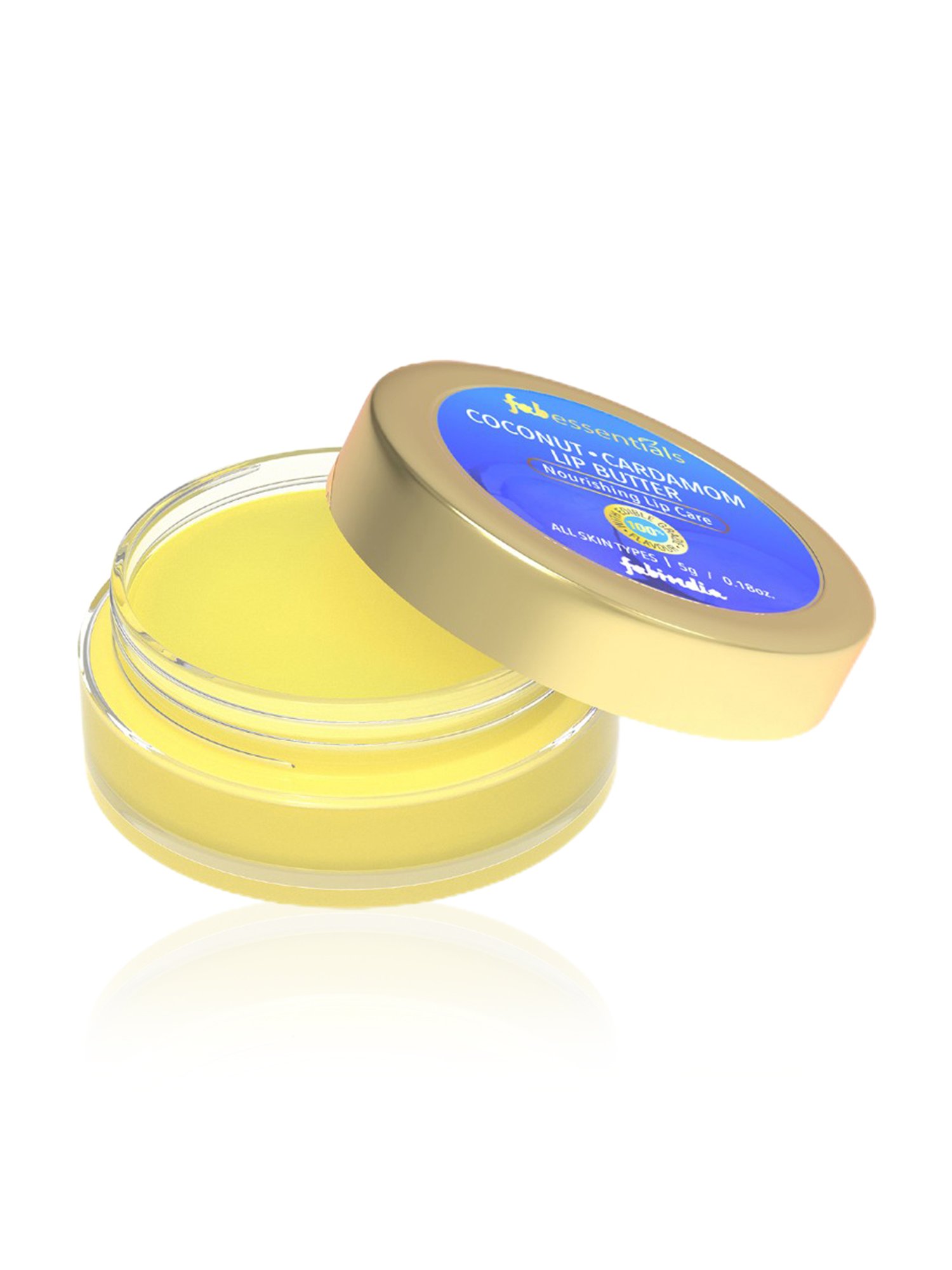 Fabessentials Coconut & Cardamon Lip Butter - 5 gm