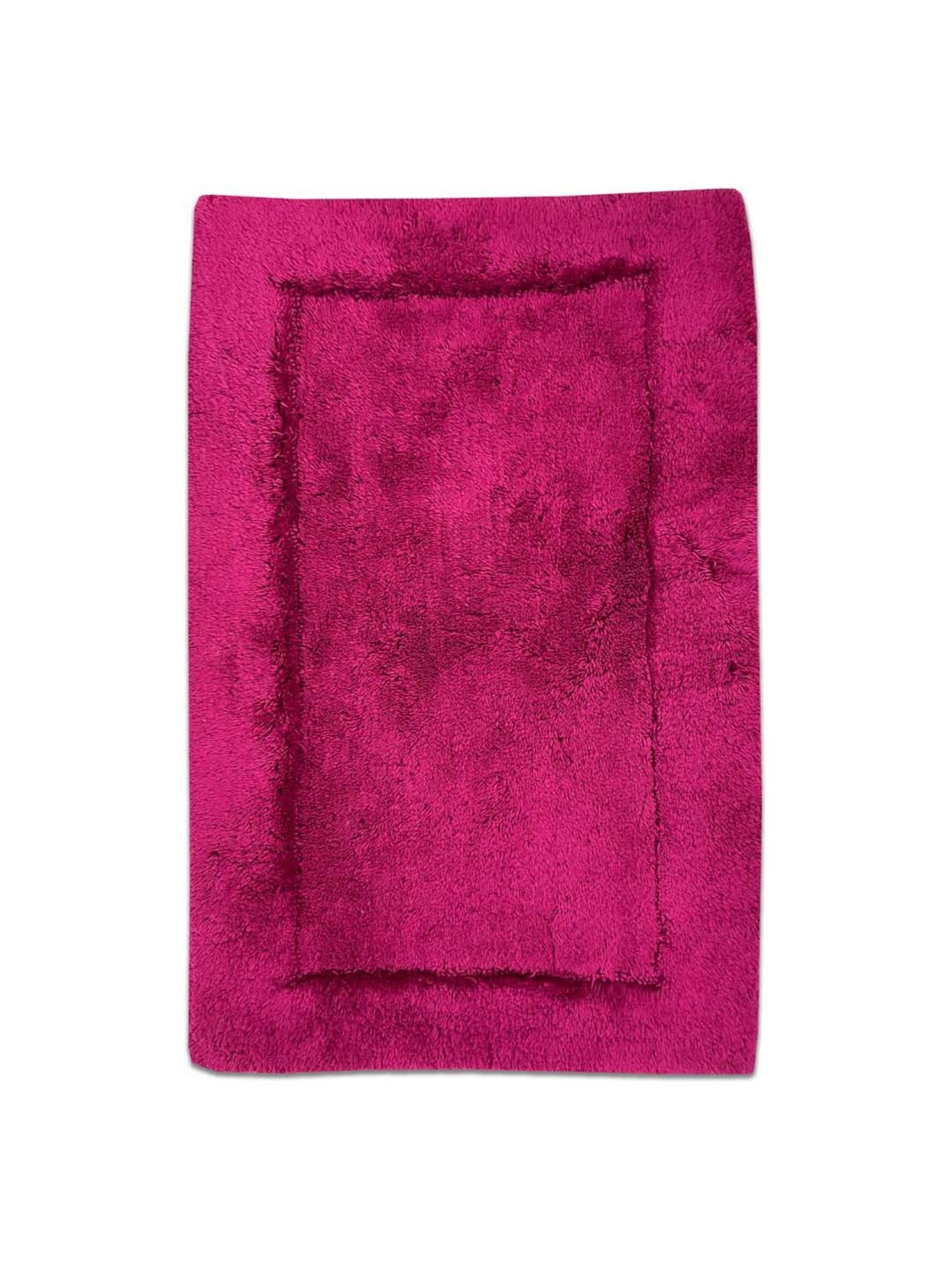 SPACES Dark Violet Cotton Hygro Large Foot Mat