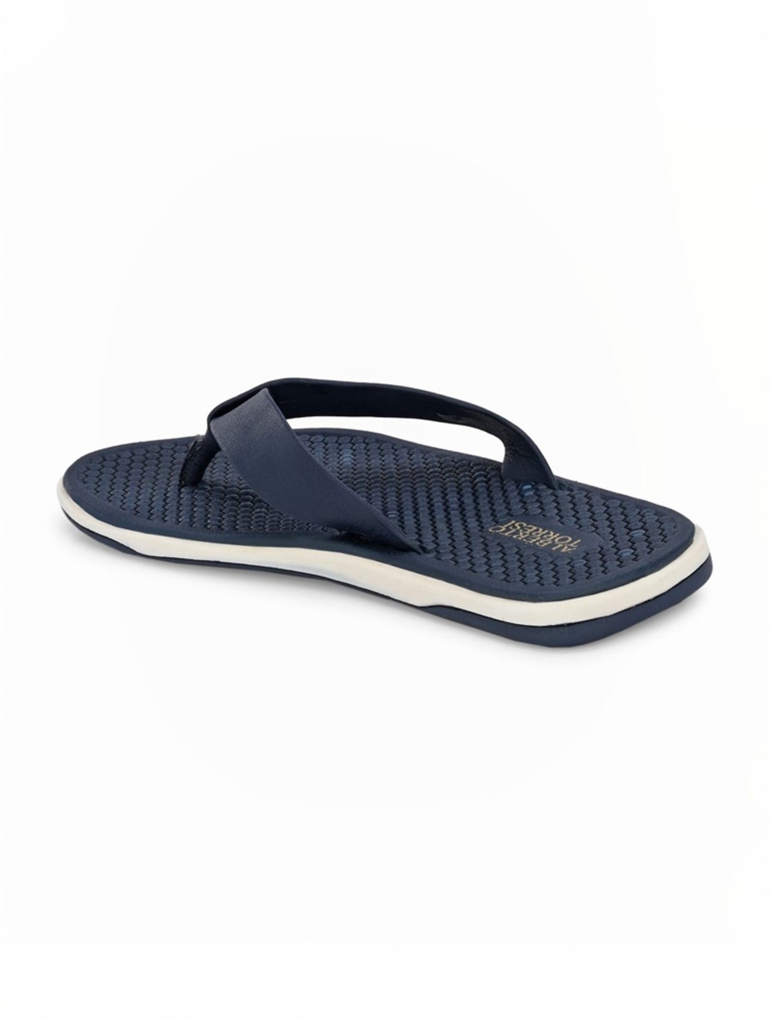 Alberto Torresi Men's Blue Thong Sandals