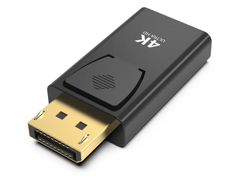 DisplayPort to HDMI, DP Display Port to HDMI Adapter 4K@30Hz (Male to Female), Display to HDMI Converter 18Gbps for Xbox,Compatible with Lenovo, HP, DELL, Thinkpad