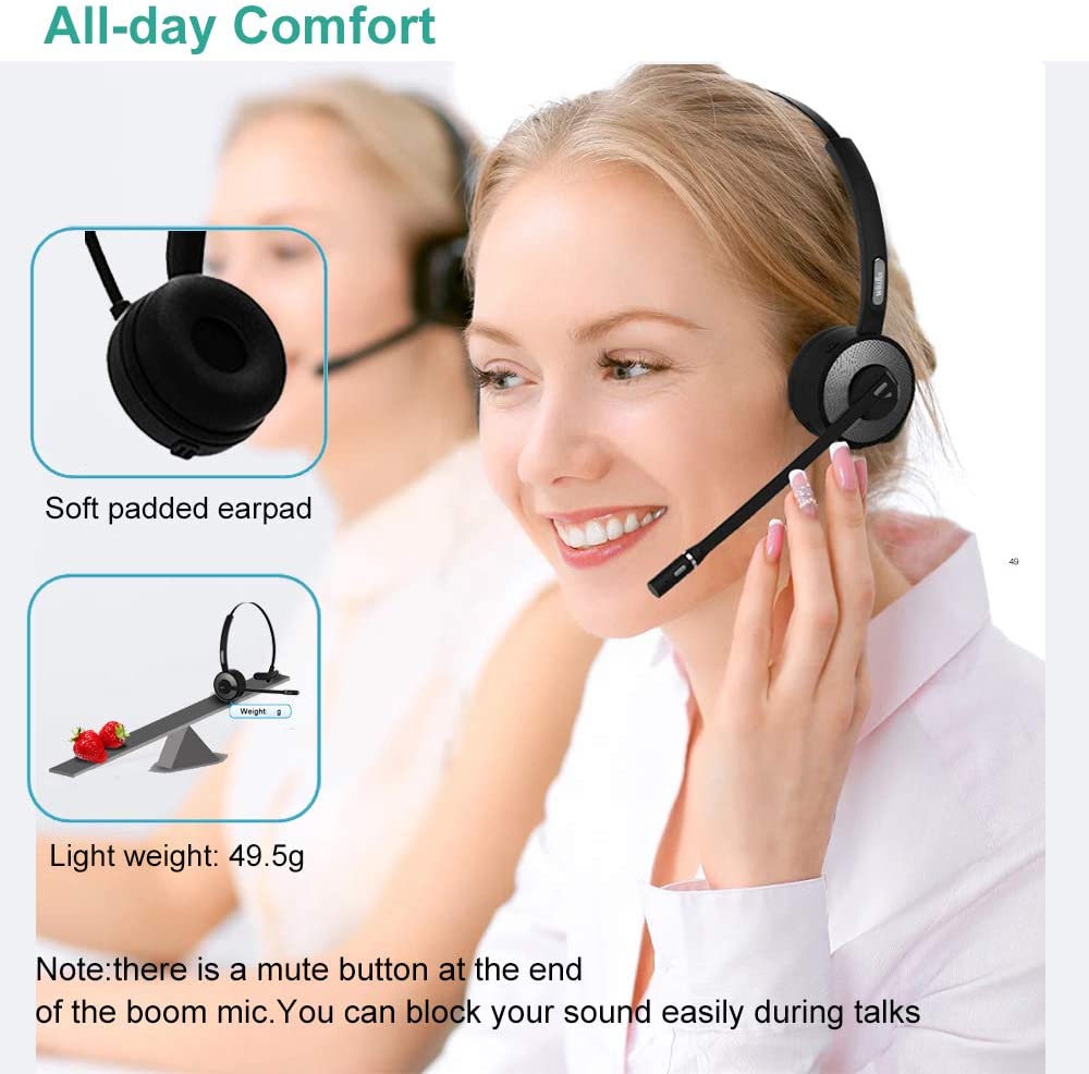 Headphone RADIGS RWM60U UHF Headset Wireless Microphone System,black