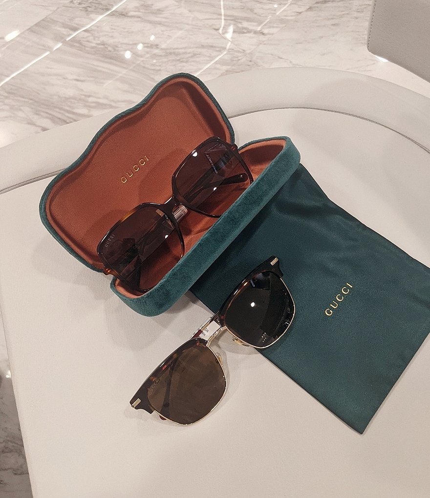 Gucci Men's Gg0918s Square 56mm Sunglasses